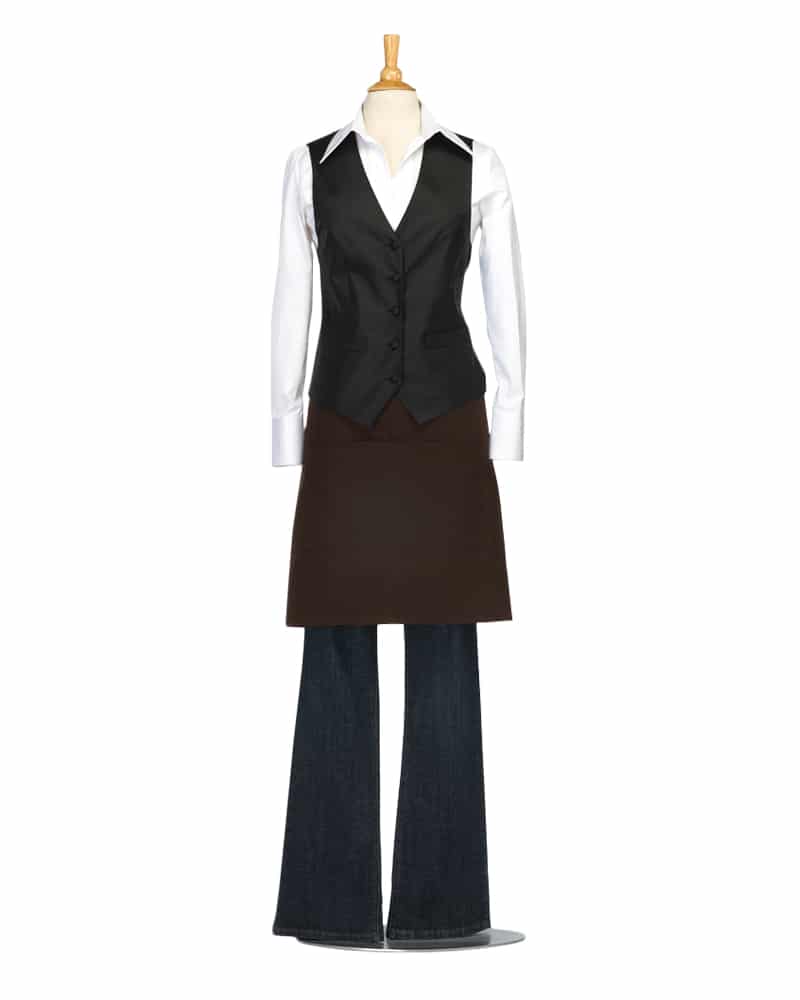 Women's Black Bistro Vest