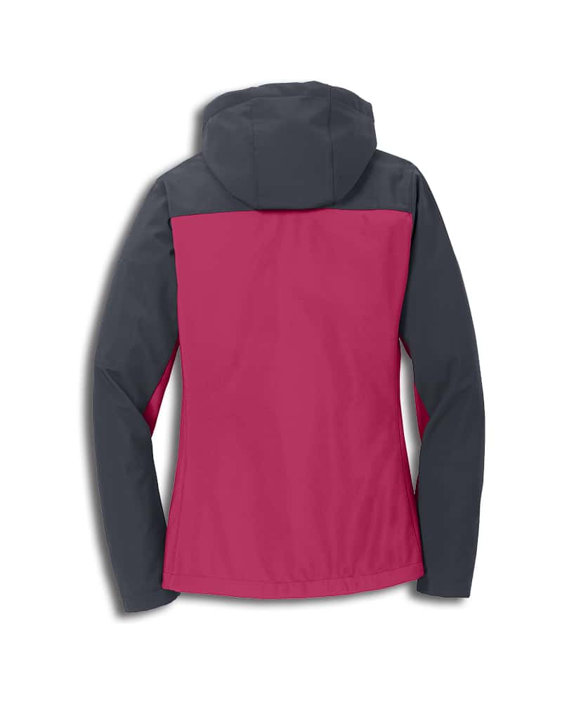 W JACLDarkFuchsiaBattleshipGreyBackview