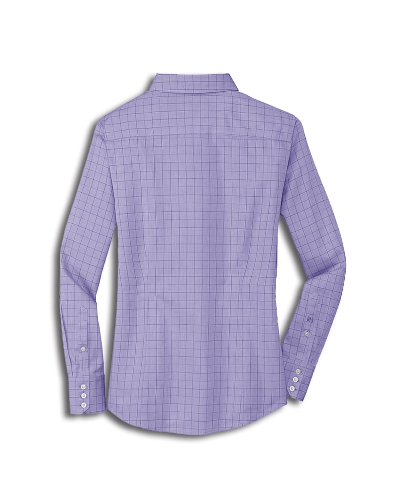 W SHIRHThistlePurpleBackview