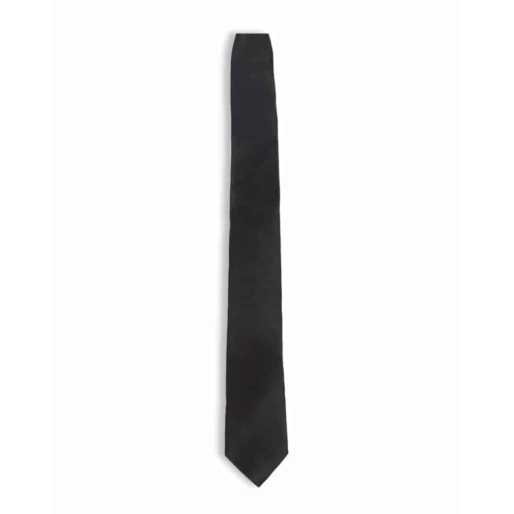 2 1/2″ Microfiber Skinny Tie – Solid | High End Uniforms