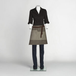 Stacked 2-Patch Pocket- 18" 1/2 Bistro Denim Apron