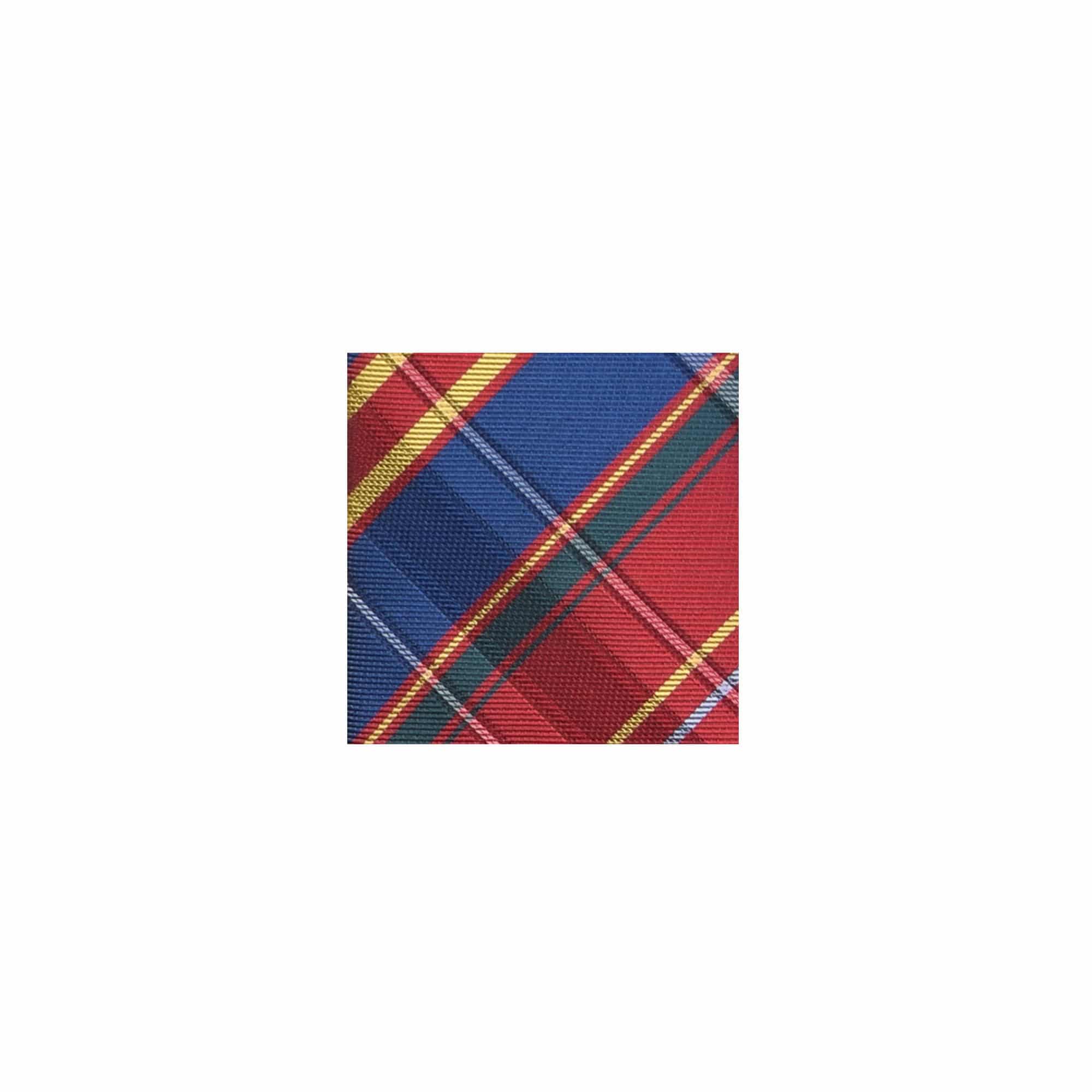 TartanPlaidTieSwatch Red/ClassicBlue