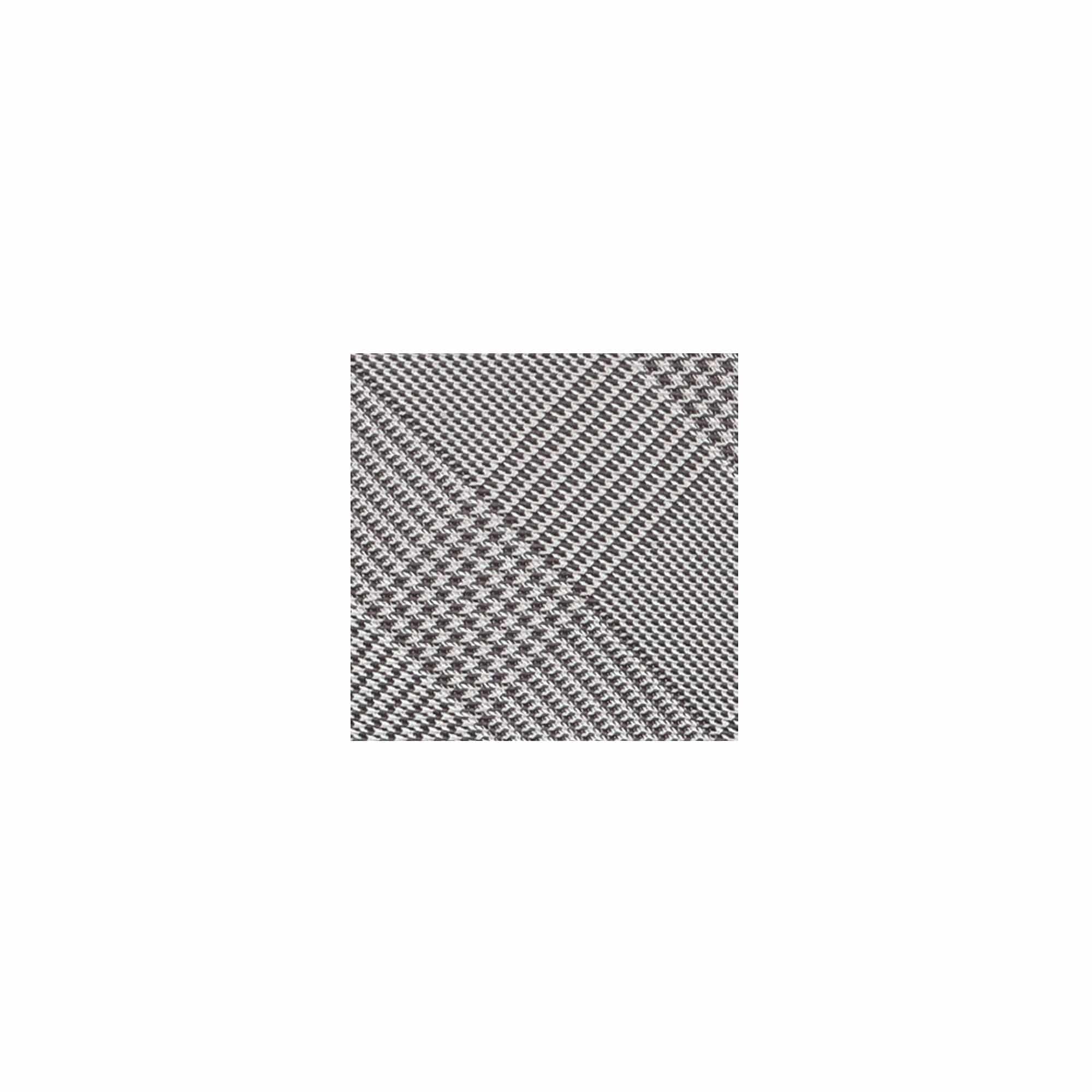 HoundstoothPlaidTieSwatch Black