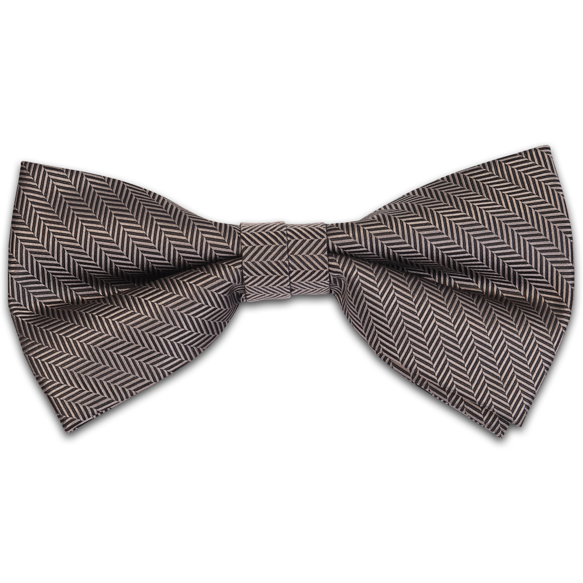 HerringboneBowtie Titanium
