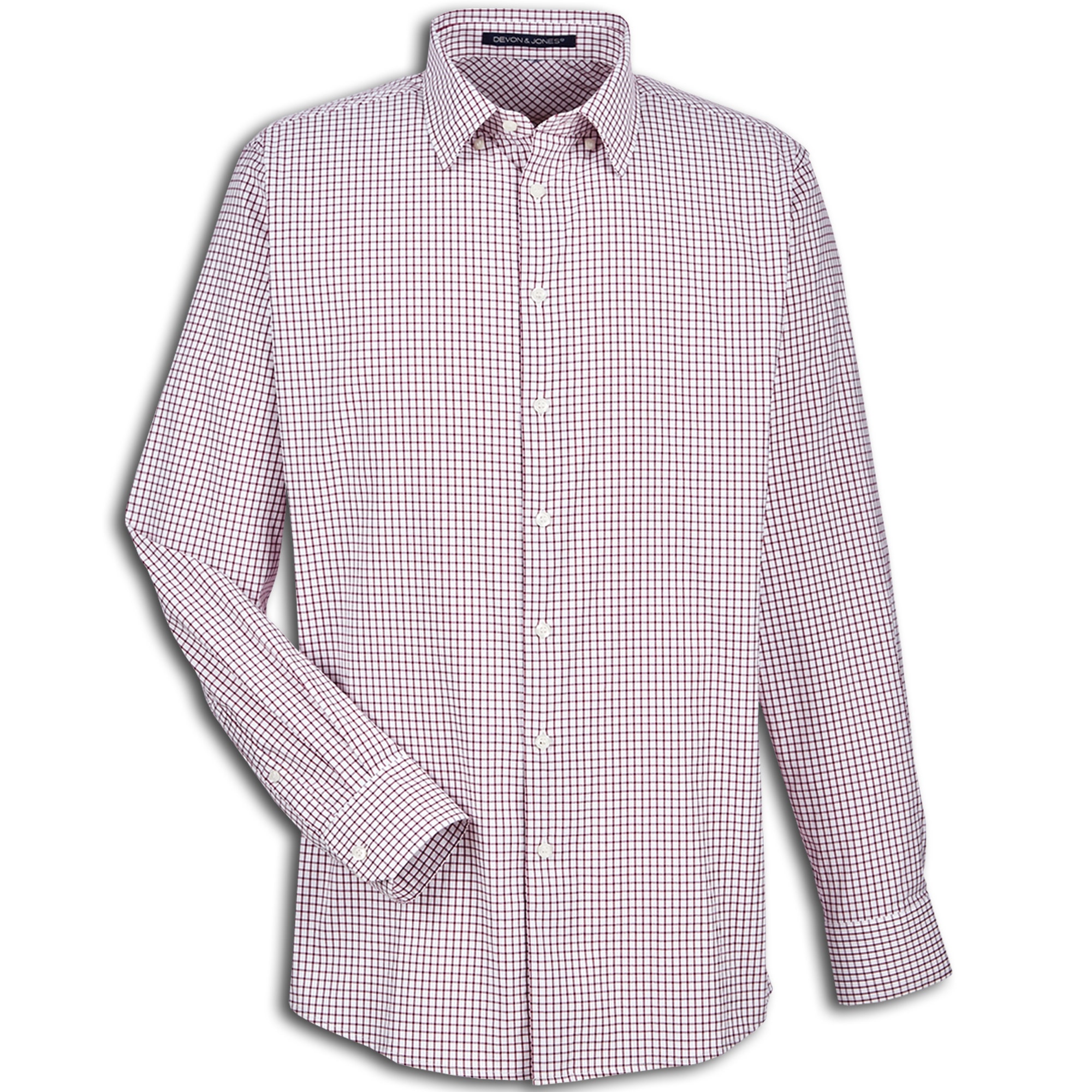 SHIDG540-Burgandy/Wht