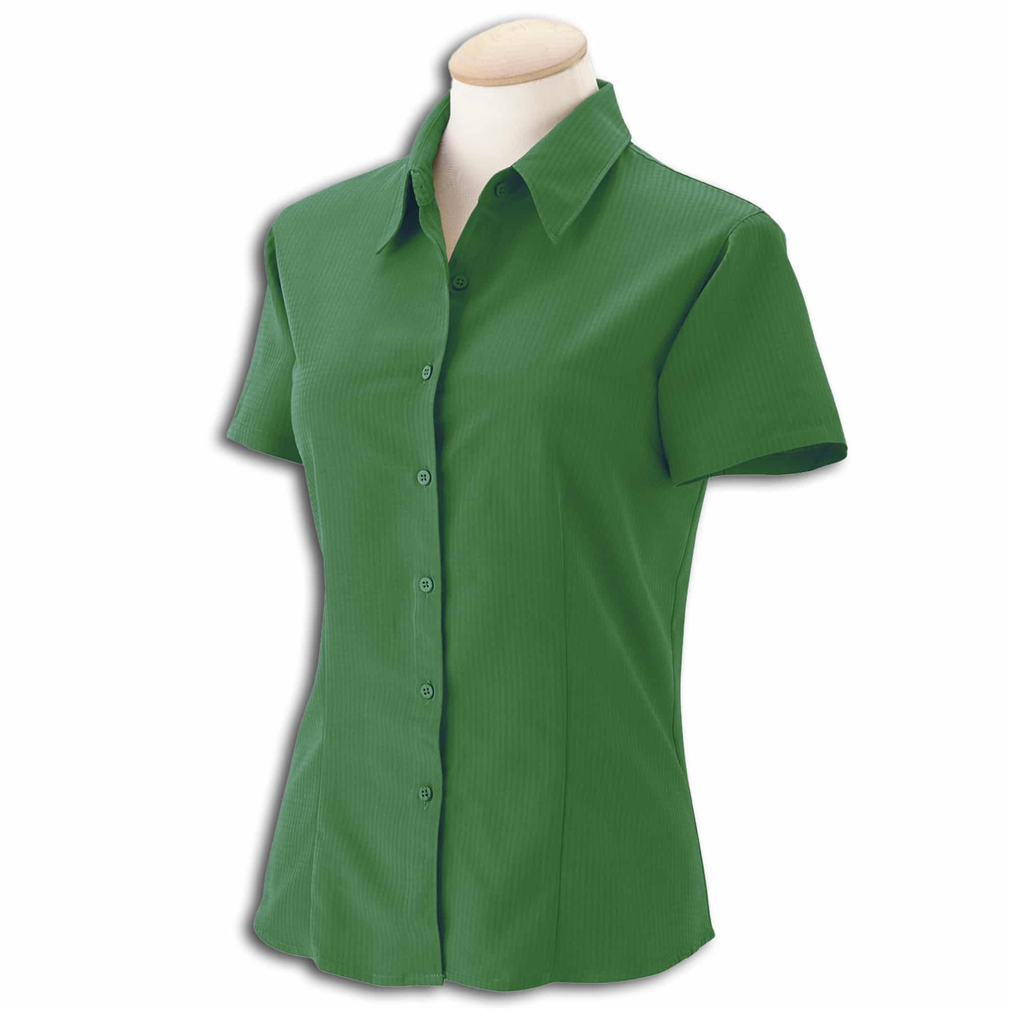 Harriton Barbados Textured Camp Shirt - High End Uniforms