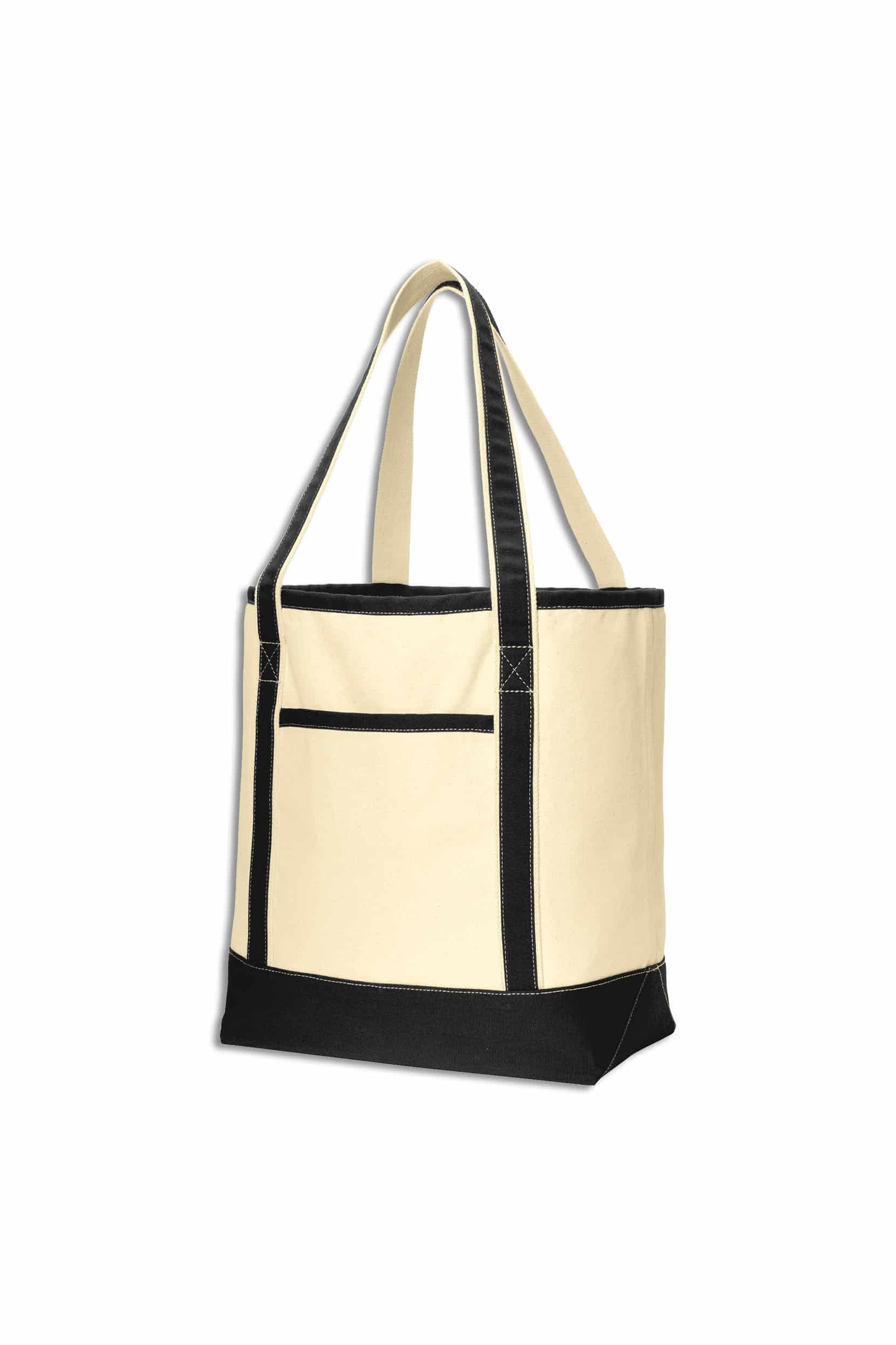 Large Cotton Canvas Boat Tote