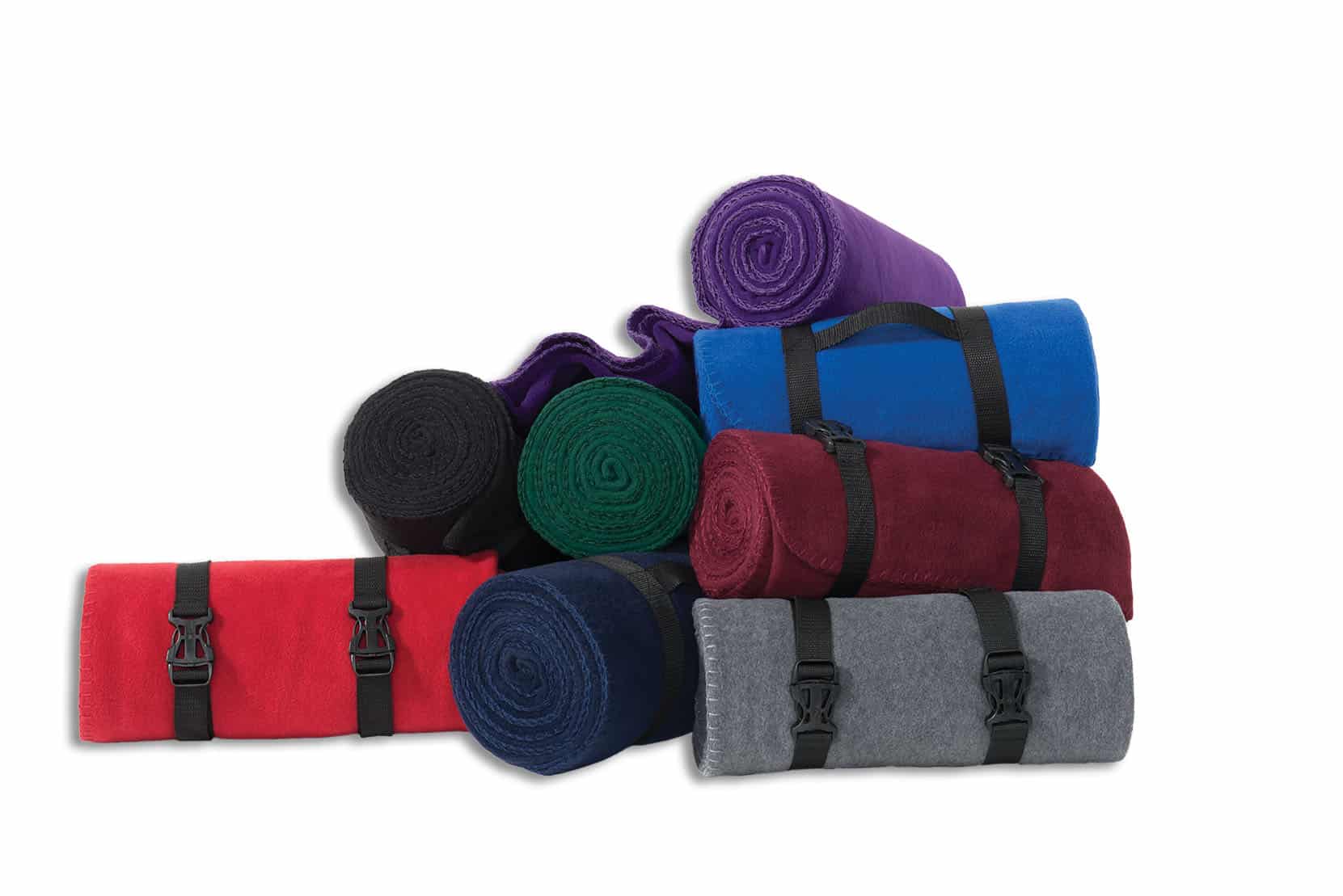 Value Fleece Blanket with Strap