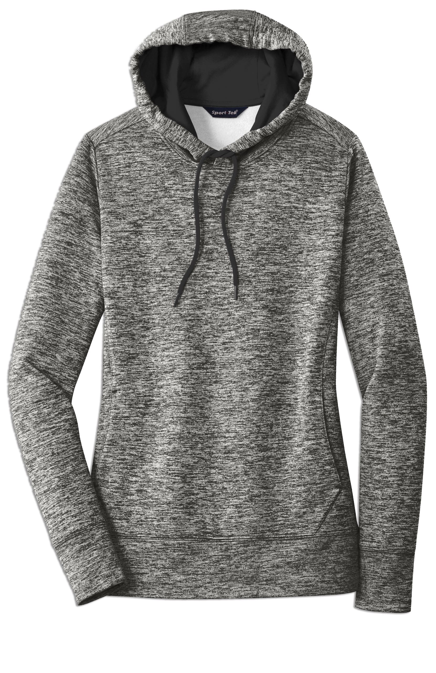 Women's PosiCharge® Electric Heather Fleece Hooded Pullover