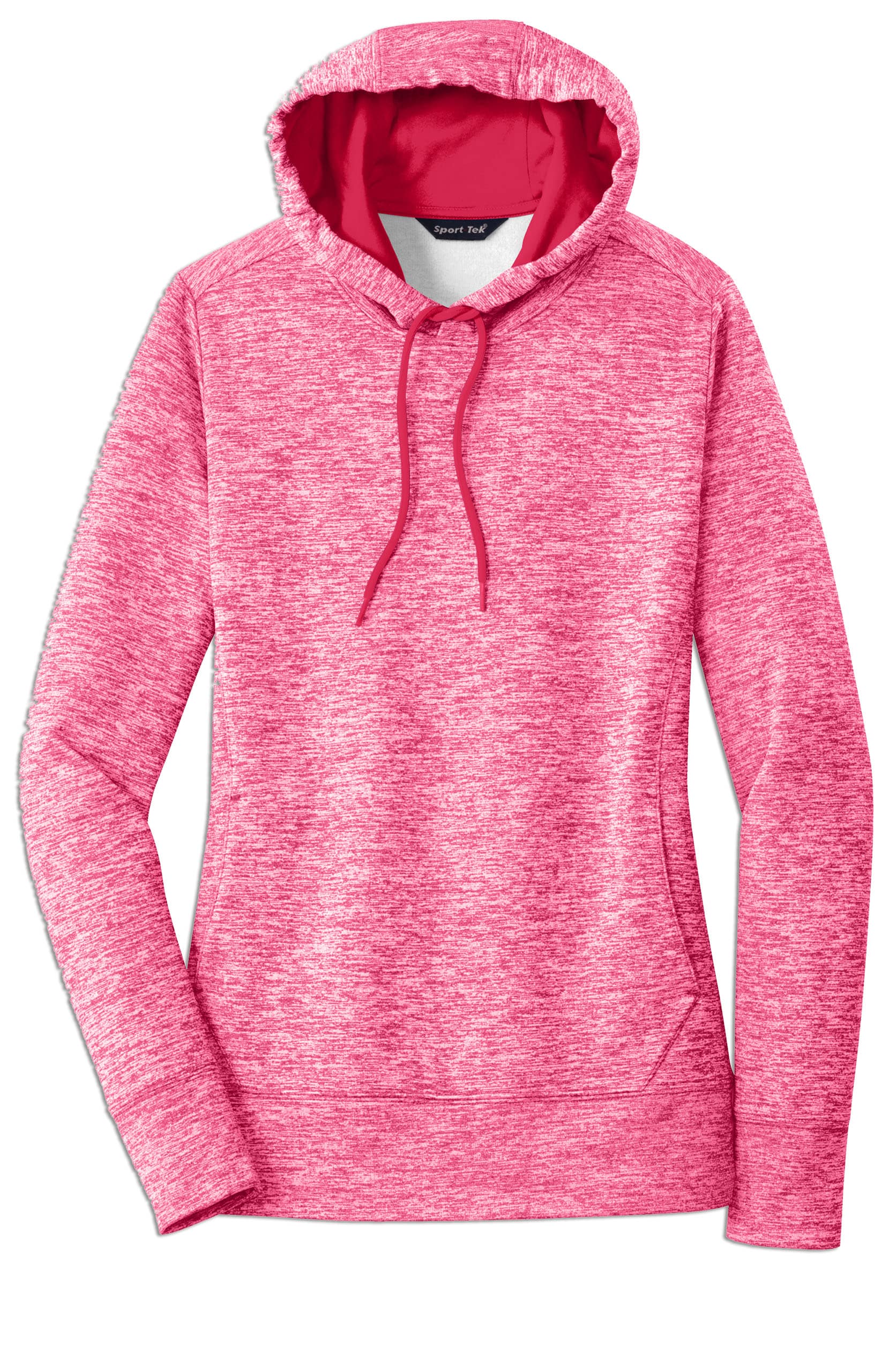 Women's PosiCharge® Electric Heather Fleece Hooded Pullover