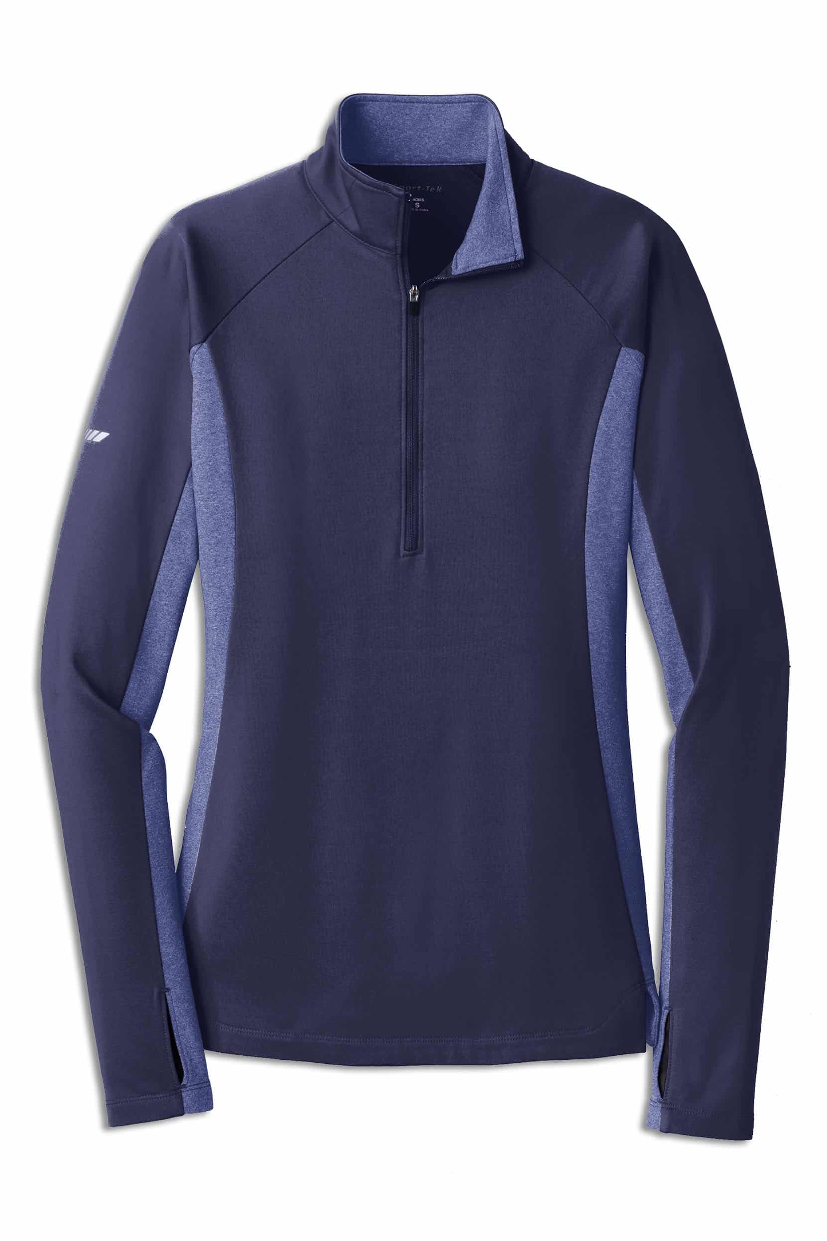 Women's Sport-Wick® Stretch Contrast 1/2-Zip Pullover
