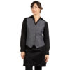 HEU_VES1312 Women's _heathercharcoal_Bistro Vest