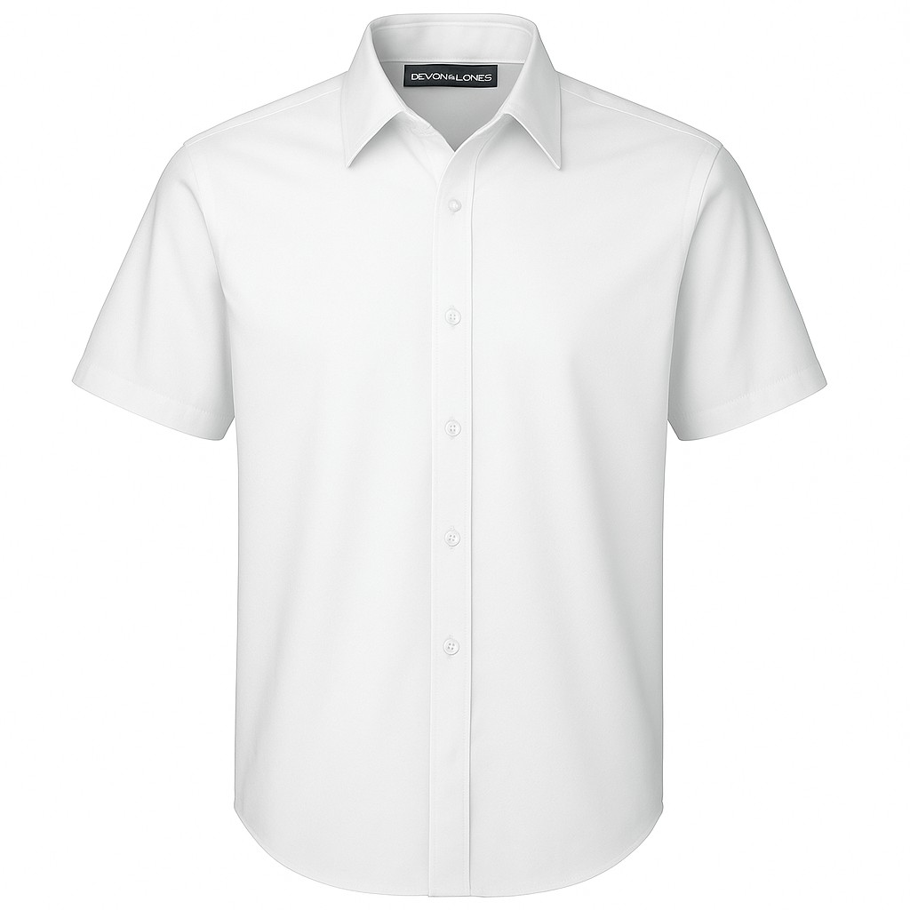 SHIDG532-Wht-Short Sleeve