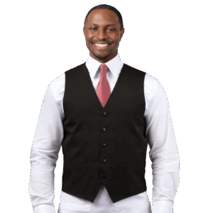 VES1301_Black Bistro Vest