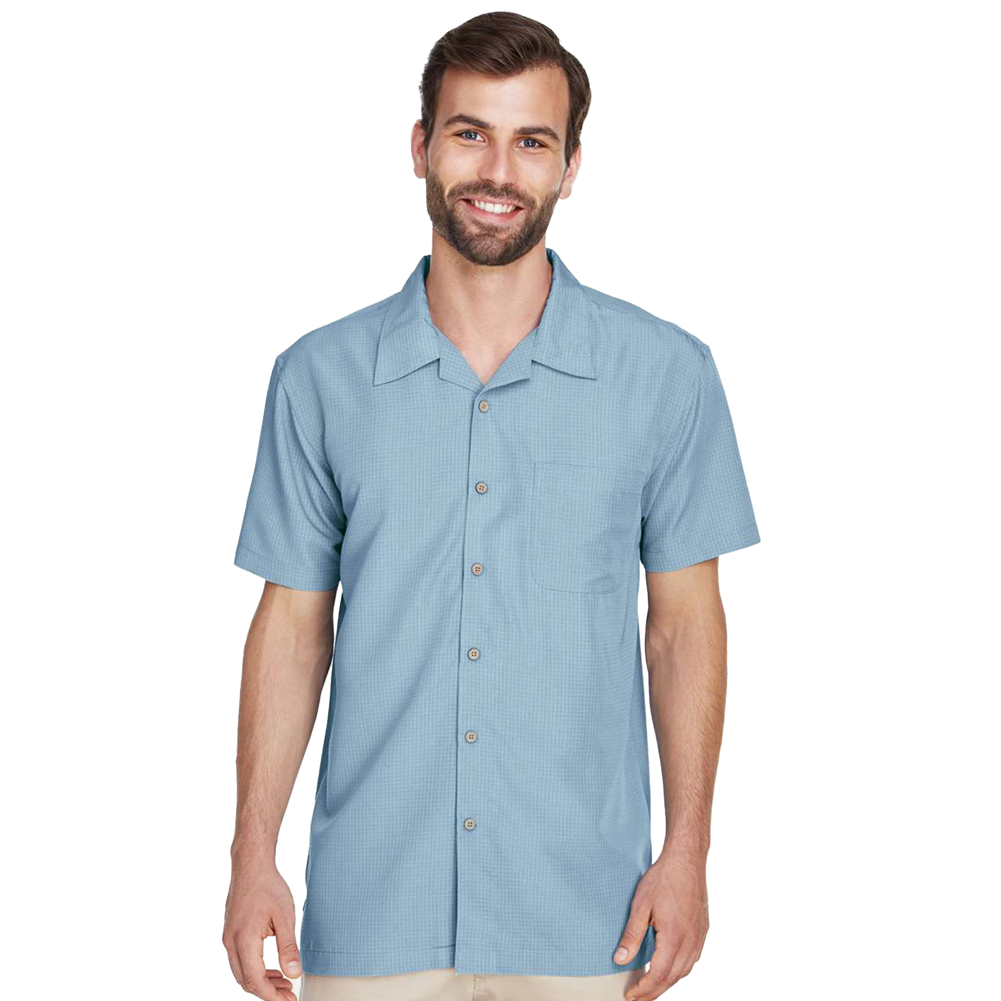 SHIM560_Barbados Camp Shirt-Cloud Blue