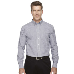 SHID645_Men's_Banker_Stripe_Shirt-NavyBlue