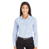 SHIDG540W_Women's_Window_Pane_Shirt-FrenchBlue_White