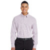 SHIDG540_Men's_Window_Pane_Shirt-Burgandy_White