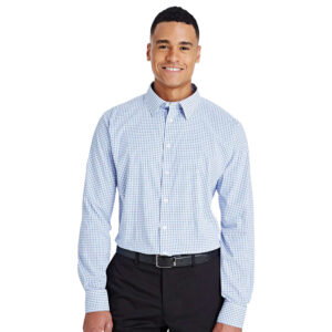 SHIDG540_Men's_Window_Pane_Shirt-FrenchBlue_White