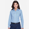 SHID640W_Women's_Gingham_Shirt-FrenchBlue