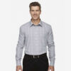 SHIDG520_Men's_Glen_Plaid_Shirt-White_LtGraphite