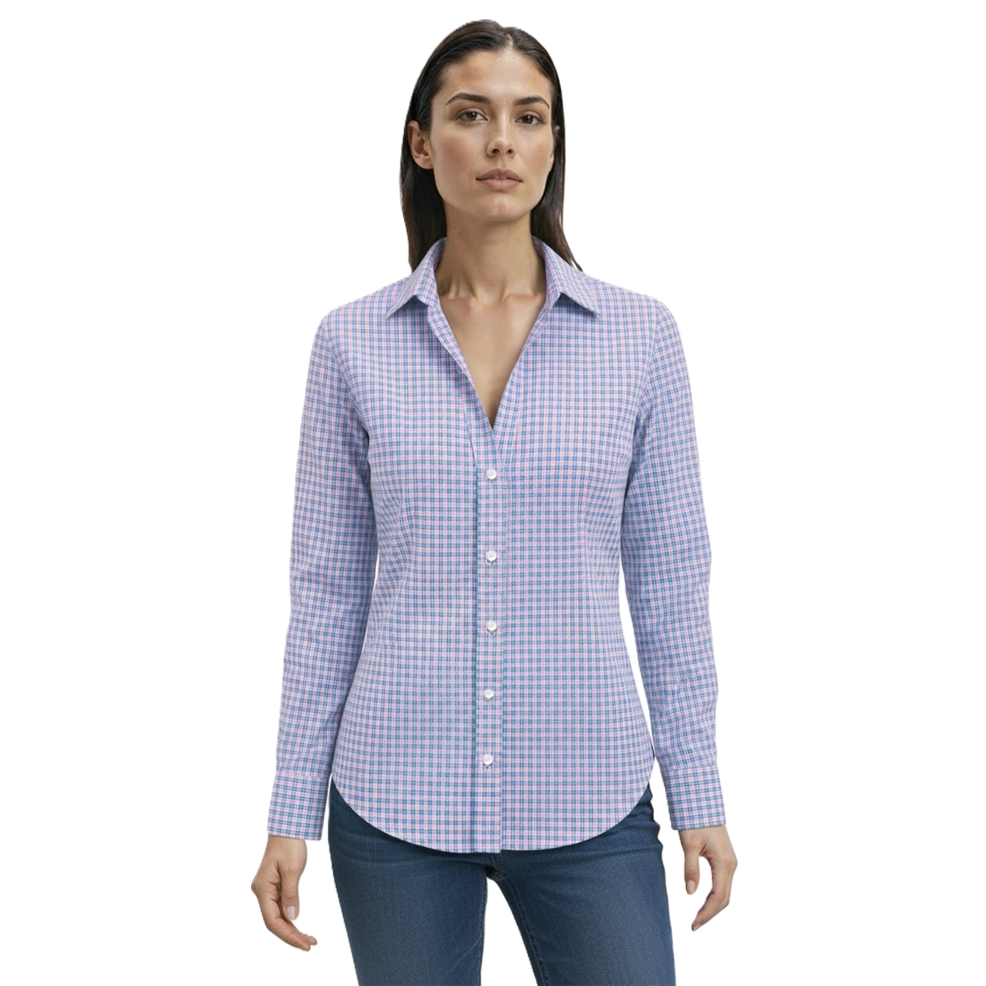 SHIBG6271BluePlumModelFront