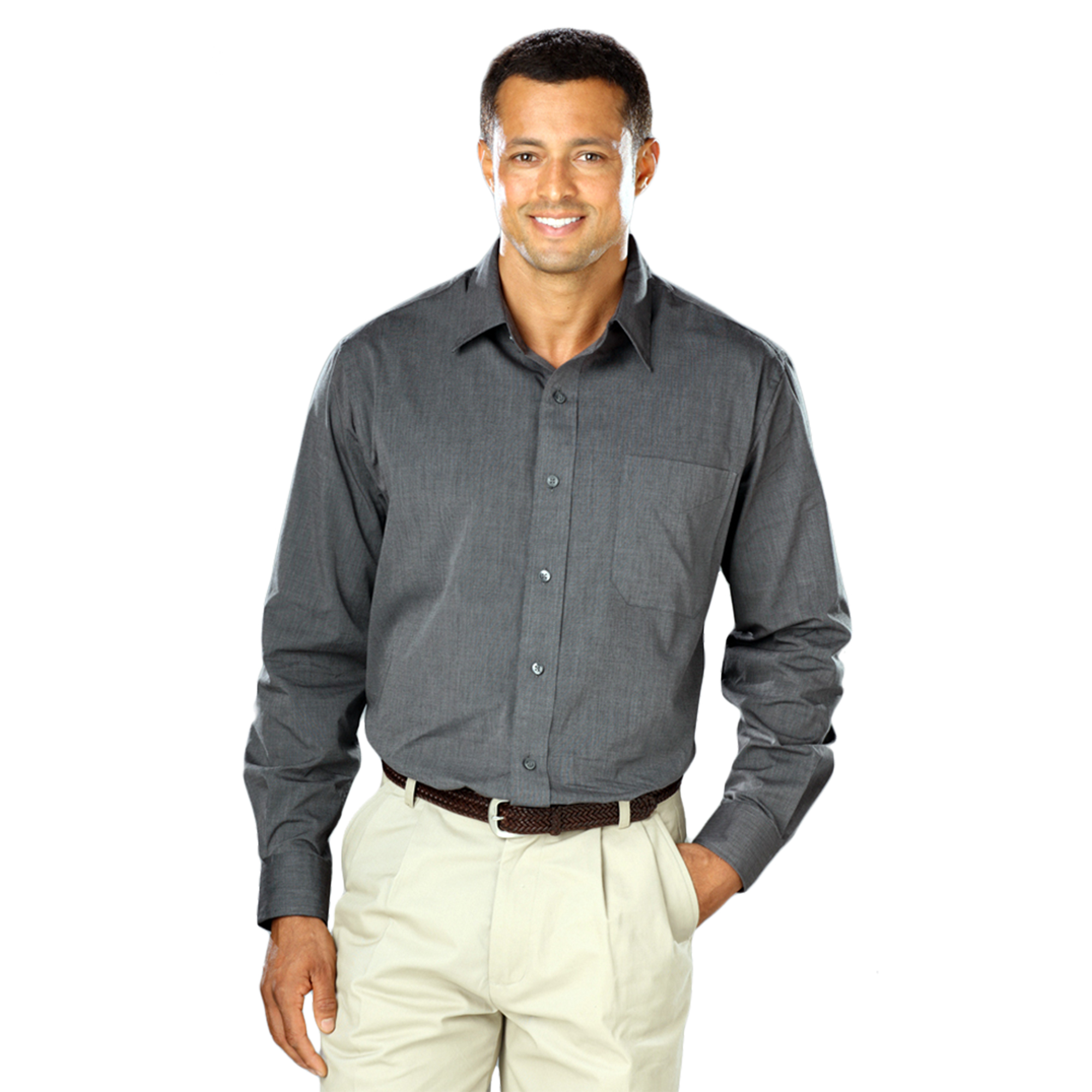 SHIBG8215CharcoalModelFront