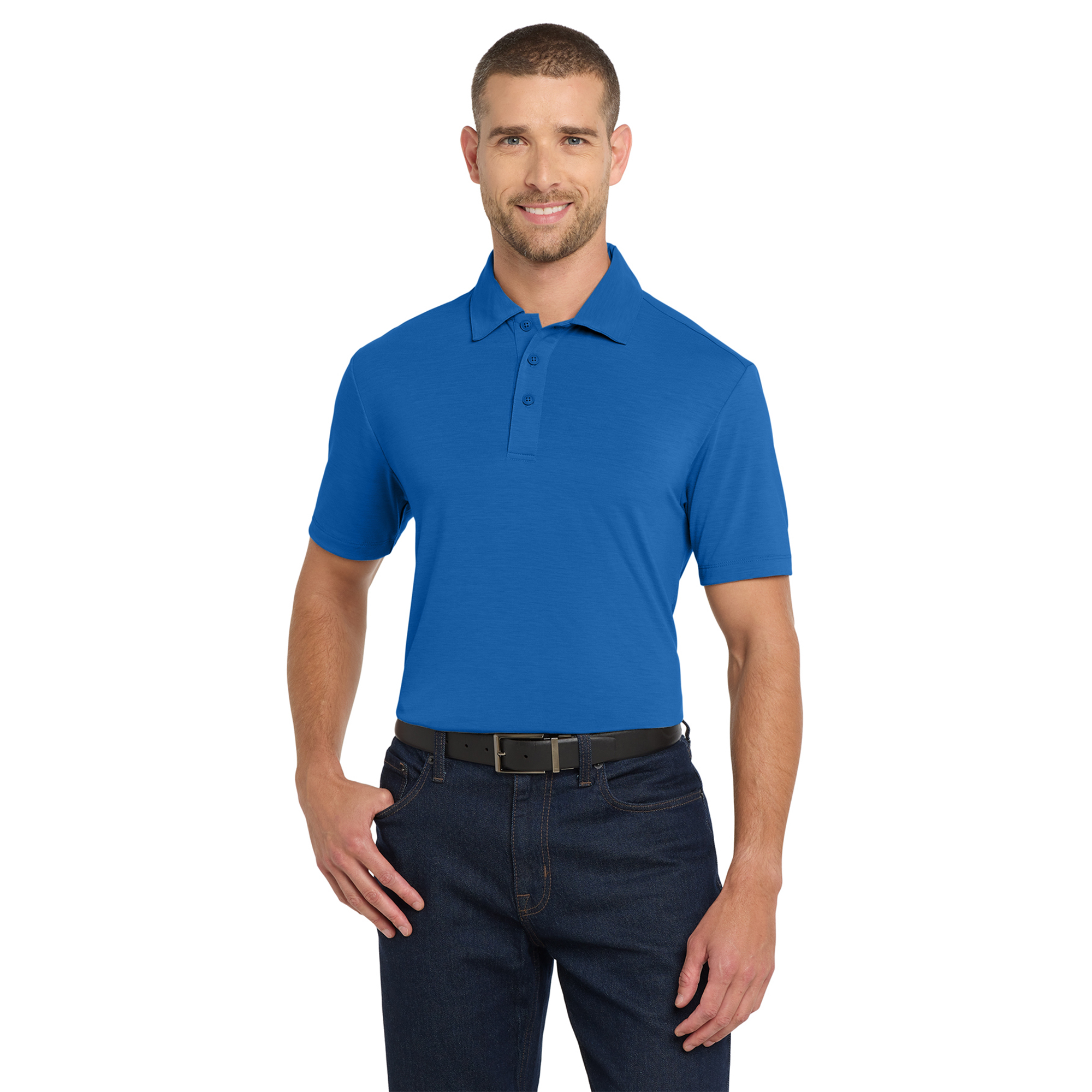 SHIK568StrongBlueModelFront