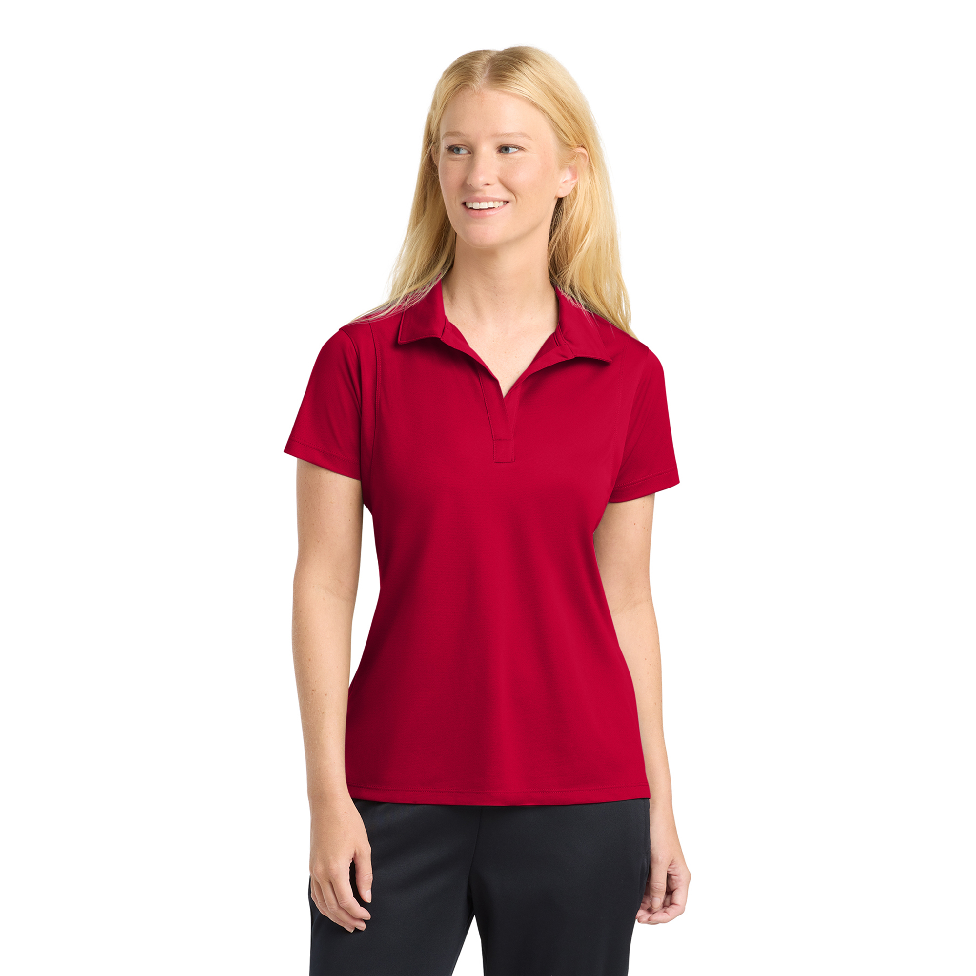 SHILST650DeepRedModelFront